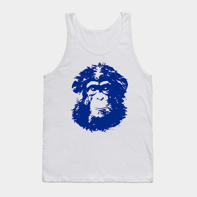 Smiling Monkey Face Tank Top by CANJ72
